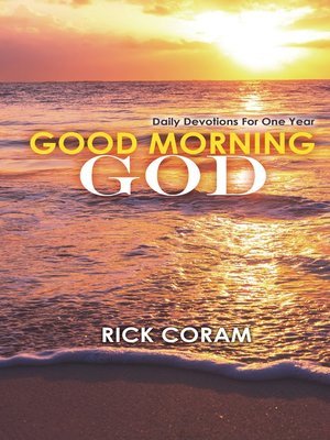 cover image of Good Morning God